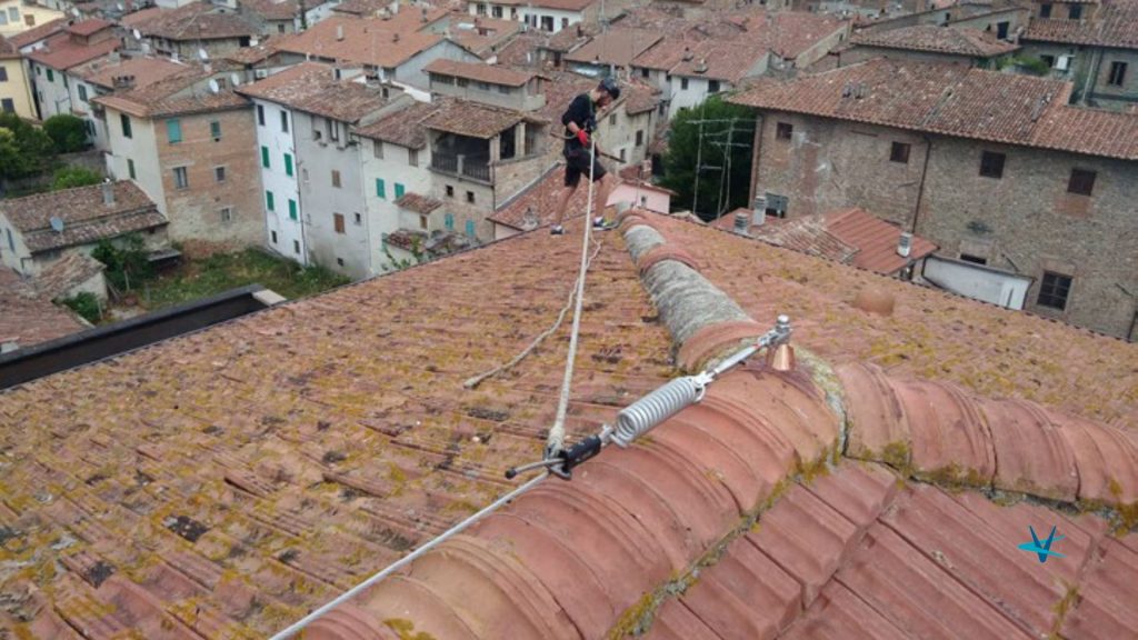 manutenzione linea vita